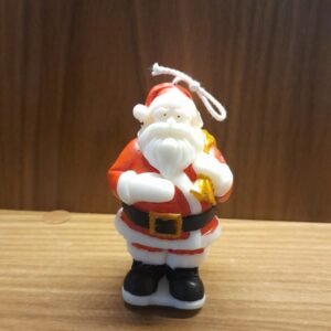 Vela Papá Noel bolsa de regalos